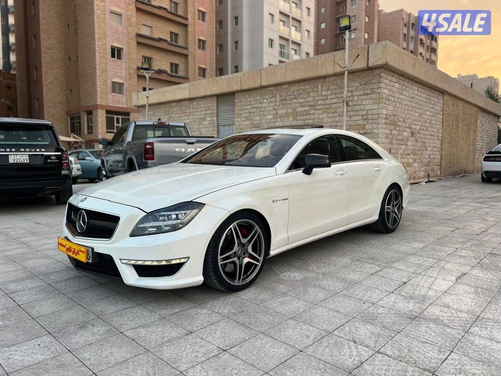 مرسيدس 2014/CLS63AMG ماشي 170 الف بحالة الوكاله شرط الفحص0