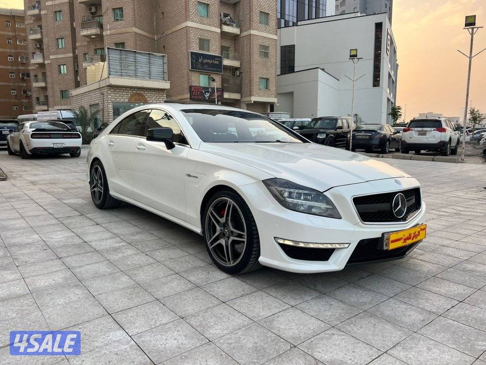 مرسيدس 2014/CLS63AMG ماشي 170 الف بحالة الوكاله شرط الفحص2
