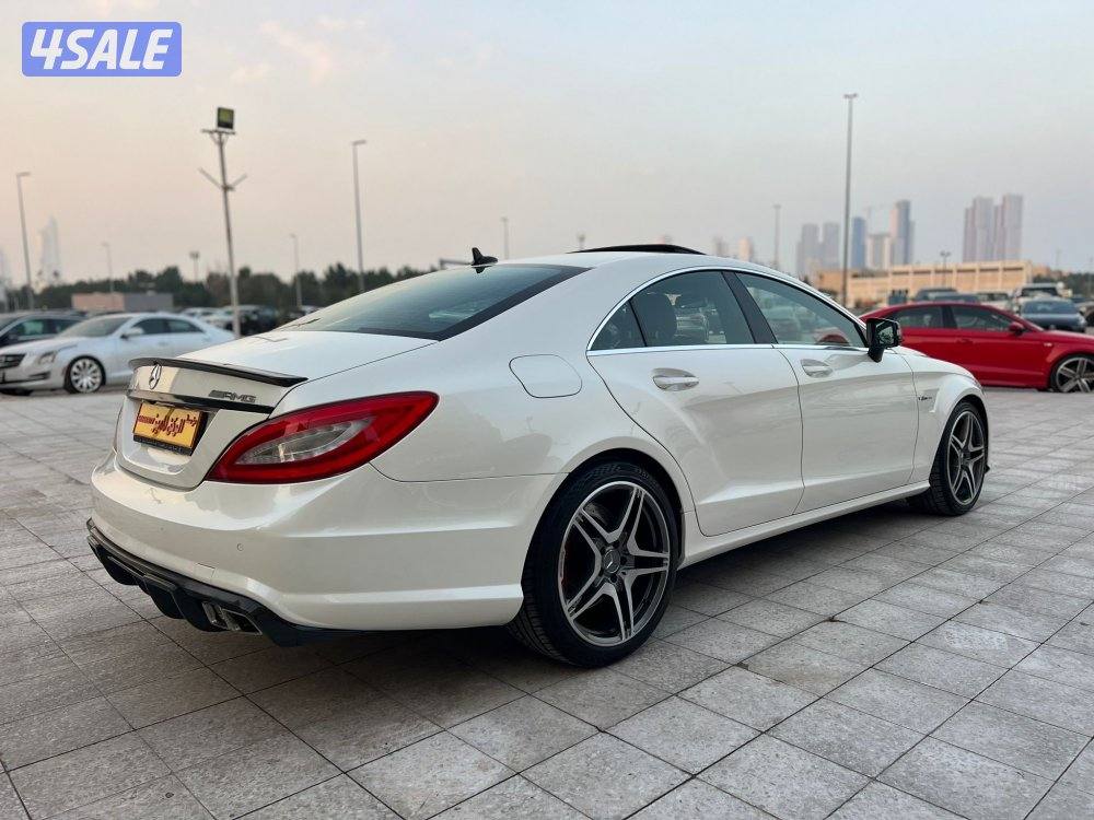 مرسيدس 2014/CLS63AMG ماشي 170 الف بحالة الوكاله شرط الفحص5