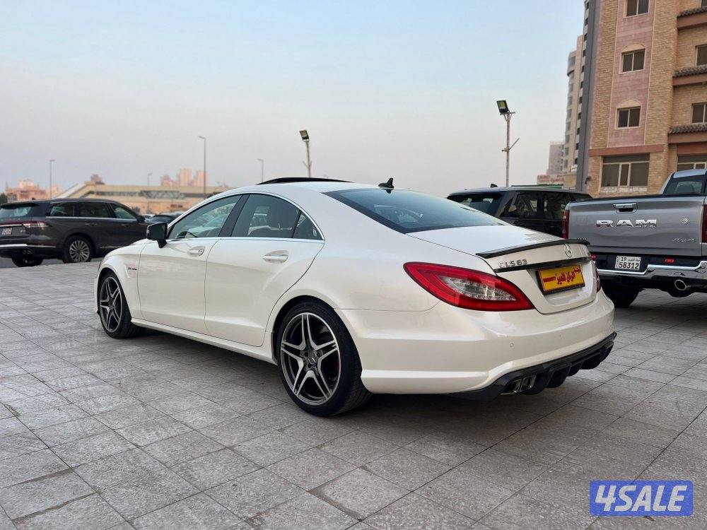 مرسيدس 2014/CLS63AMG ماشي 170 الف بحالة الوكاله شرط الفحص7