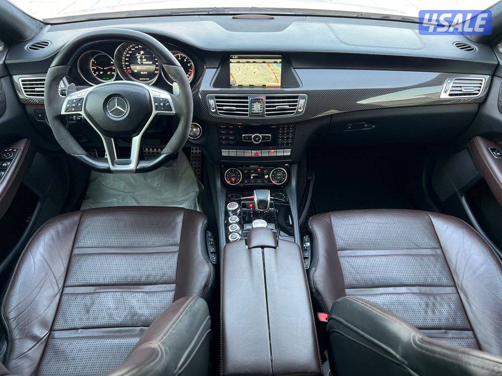 مرسيدس 2014/CLS63AMG ماشي 170 الف بحالة الوكاله شرط الفحص9