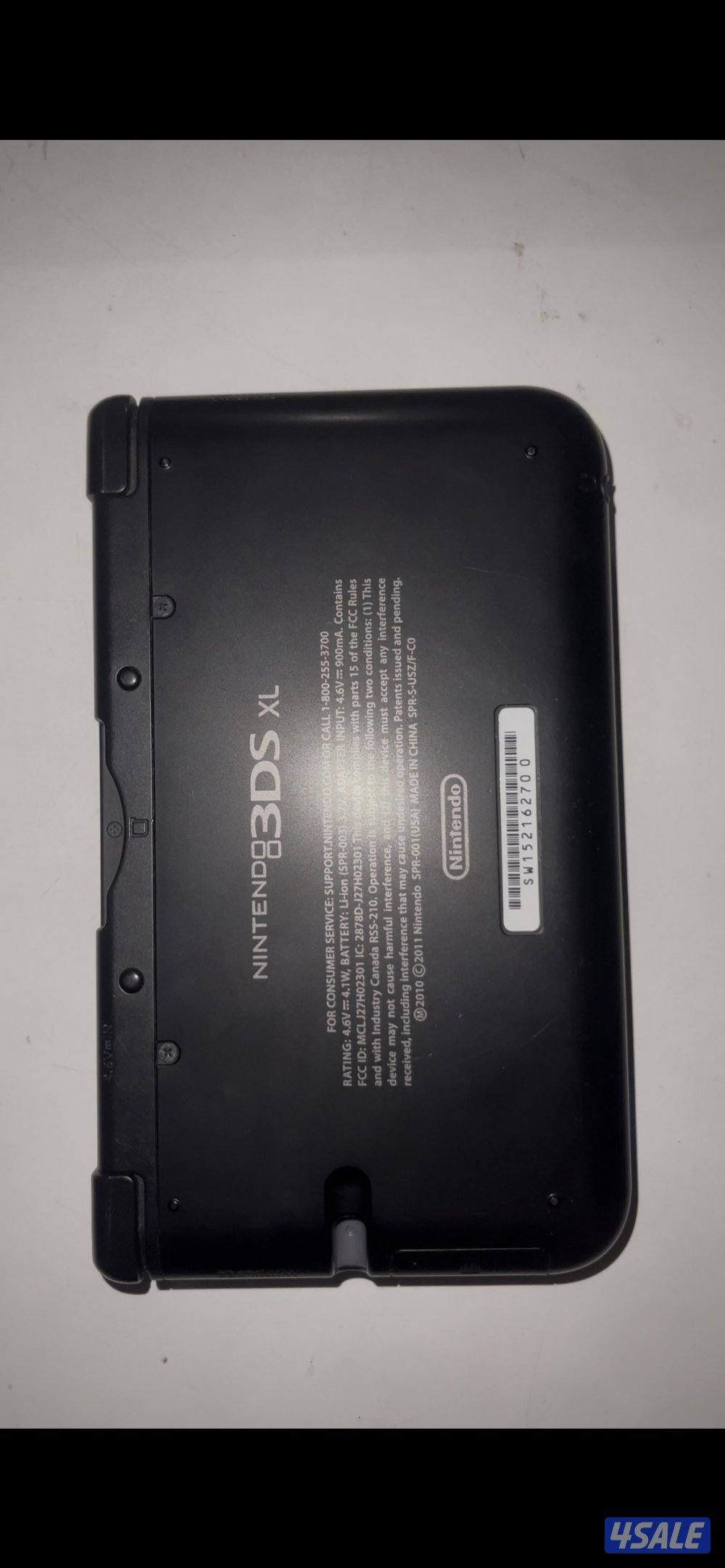 نينتندو 3DS XL مهكر مساحته 256 GB فل العاب6