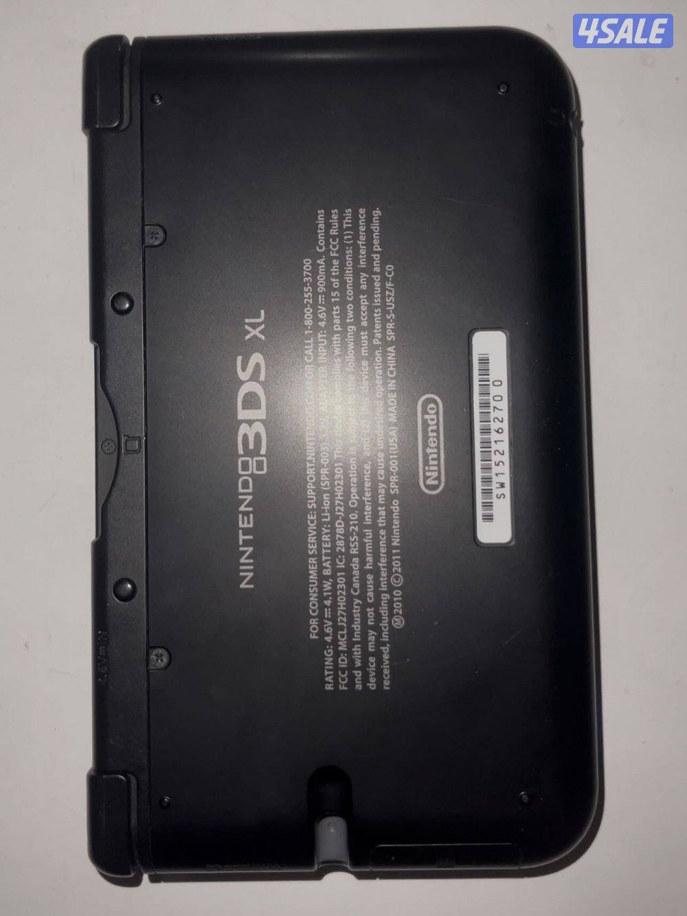 نينتندو 3DS XL مهكر مساحته 256 GB فل العاب11