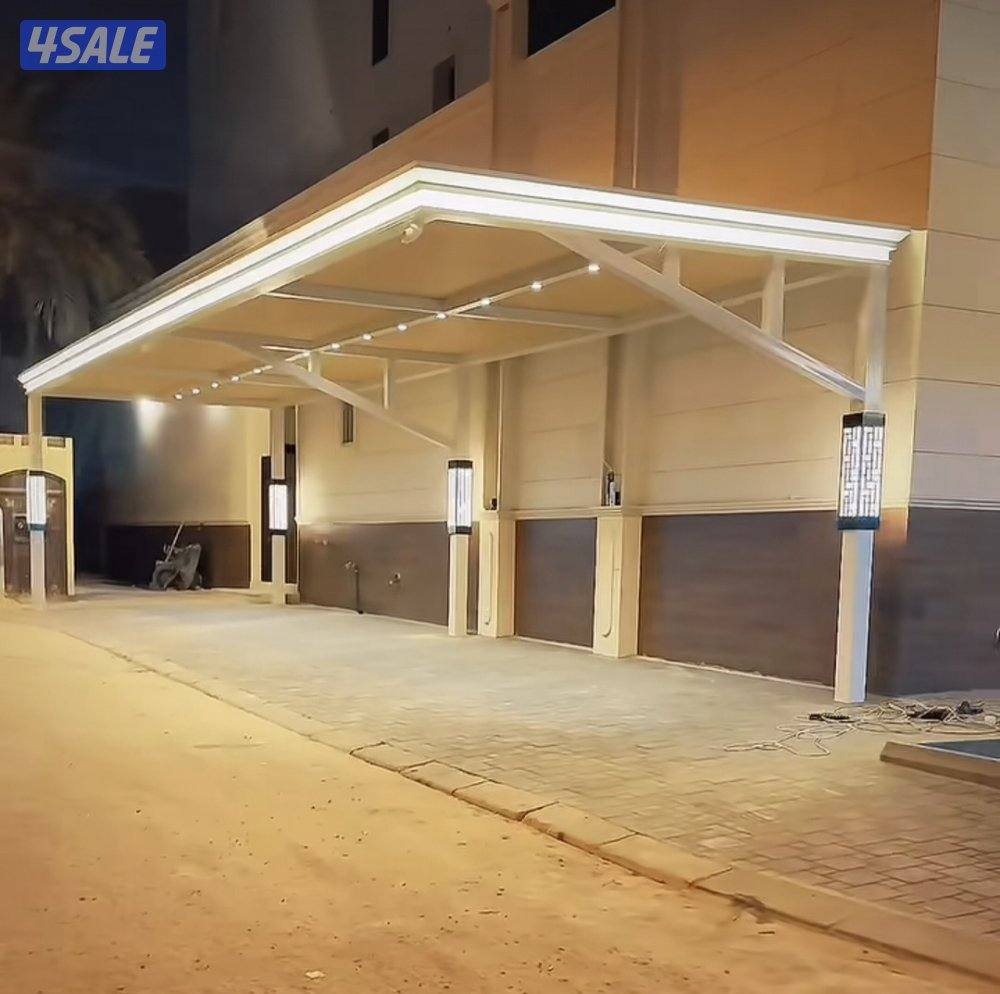 حداد تركيب مظله تركيب كام جازمان ديوانيه باب درابزين تركيب بي سي اتسل1