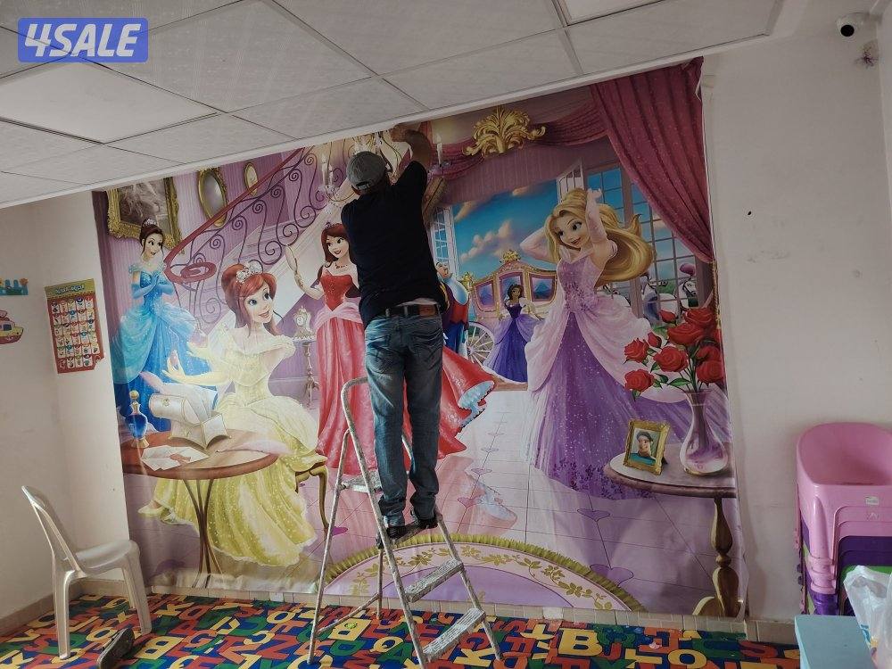 ابو فارس لتركيب ورق الجدران وتركيب قواطع حبس أمبرد2