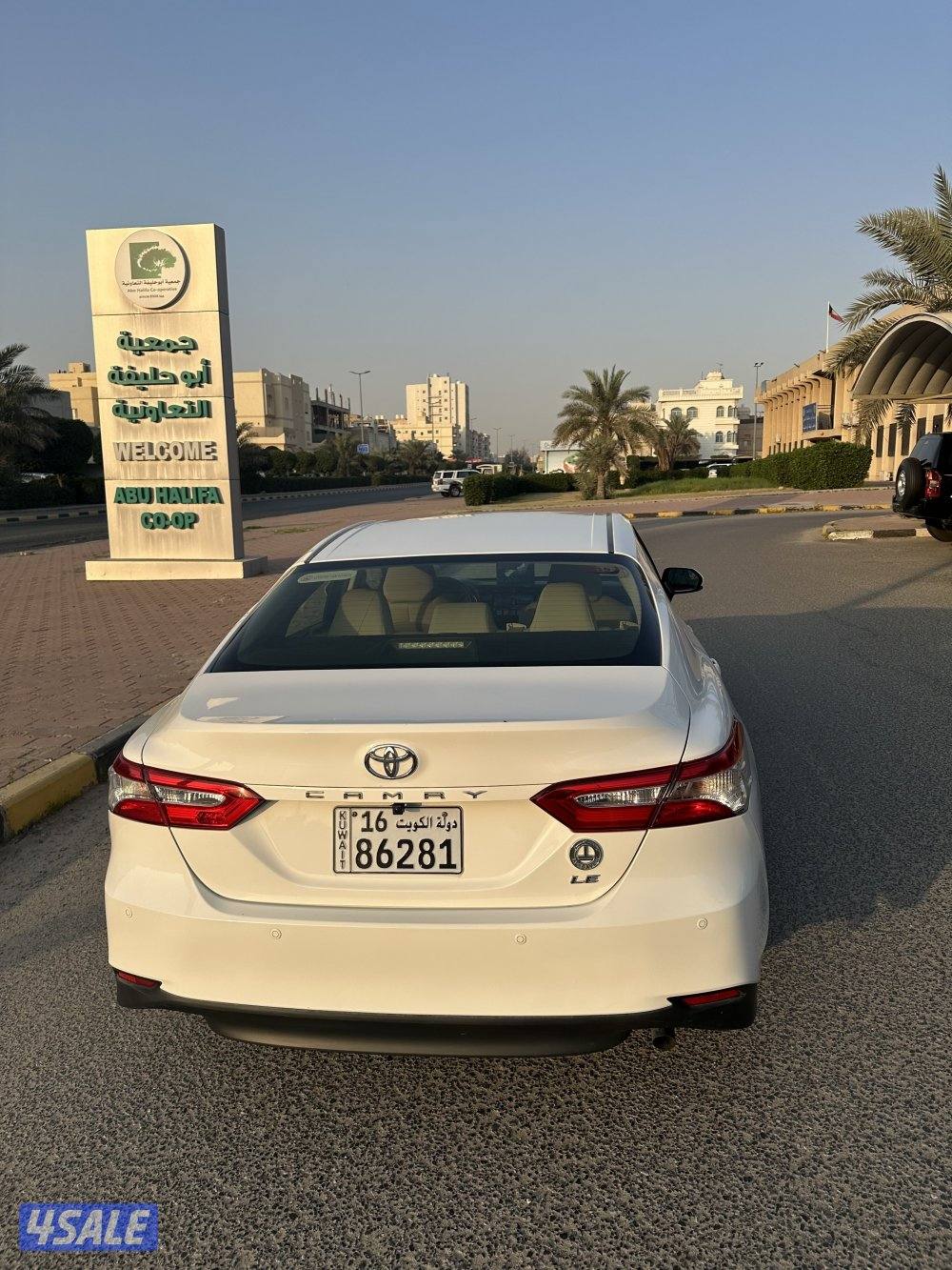 للبيع كامري 2019 شرط الفحص عداد 162 الف3