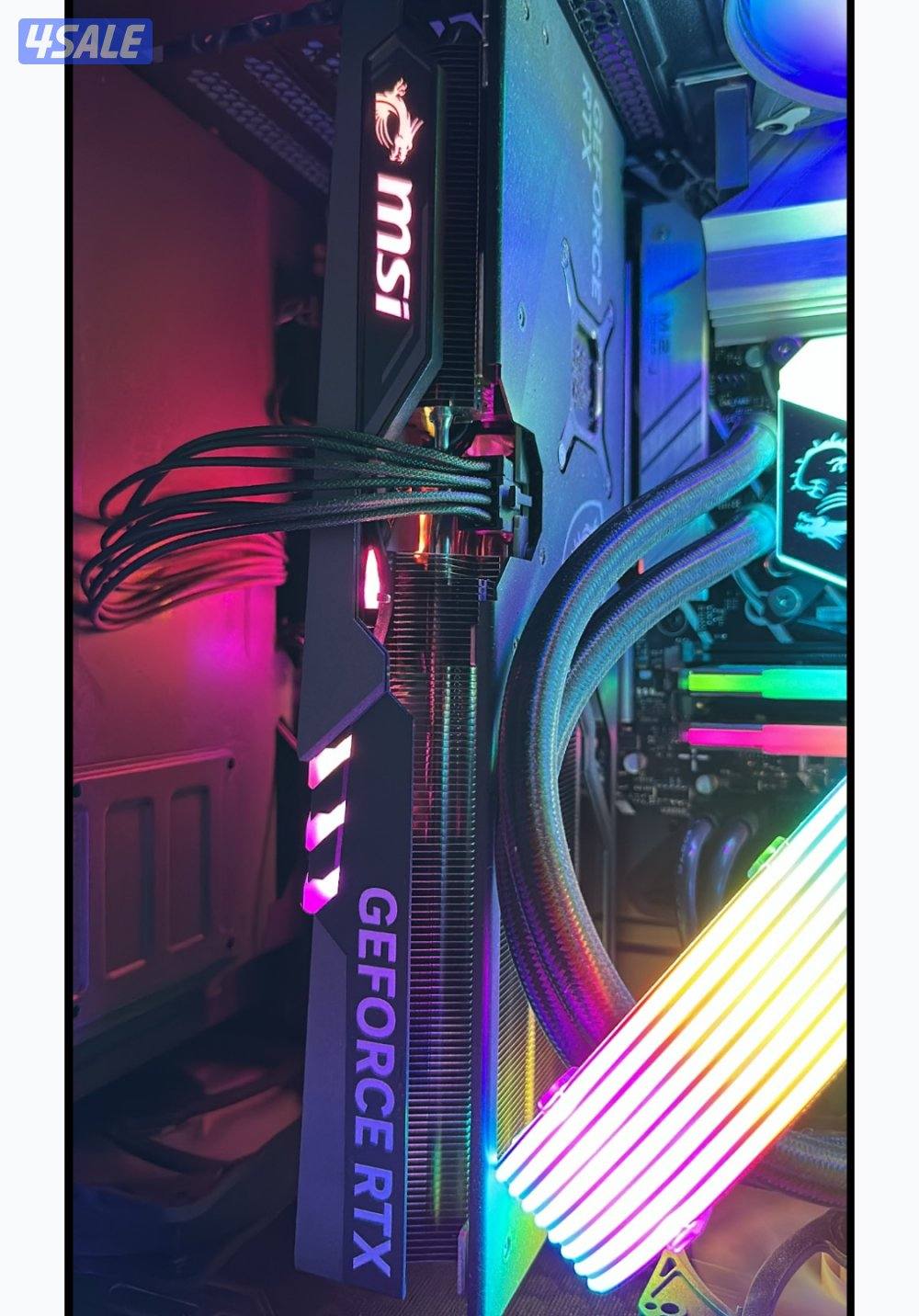 للبيع  RTX 4060ti gaming trio 8g0