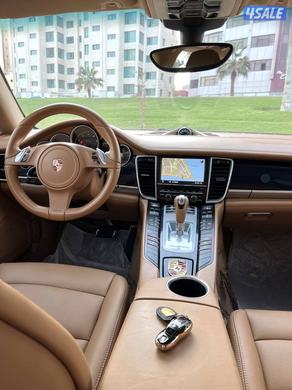 بورش باناميرا s موديل 2011 صبغ وكالة كامل المواصفات 6 سلندر شرط الفحص11