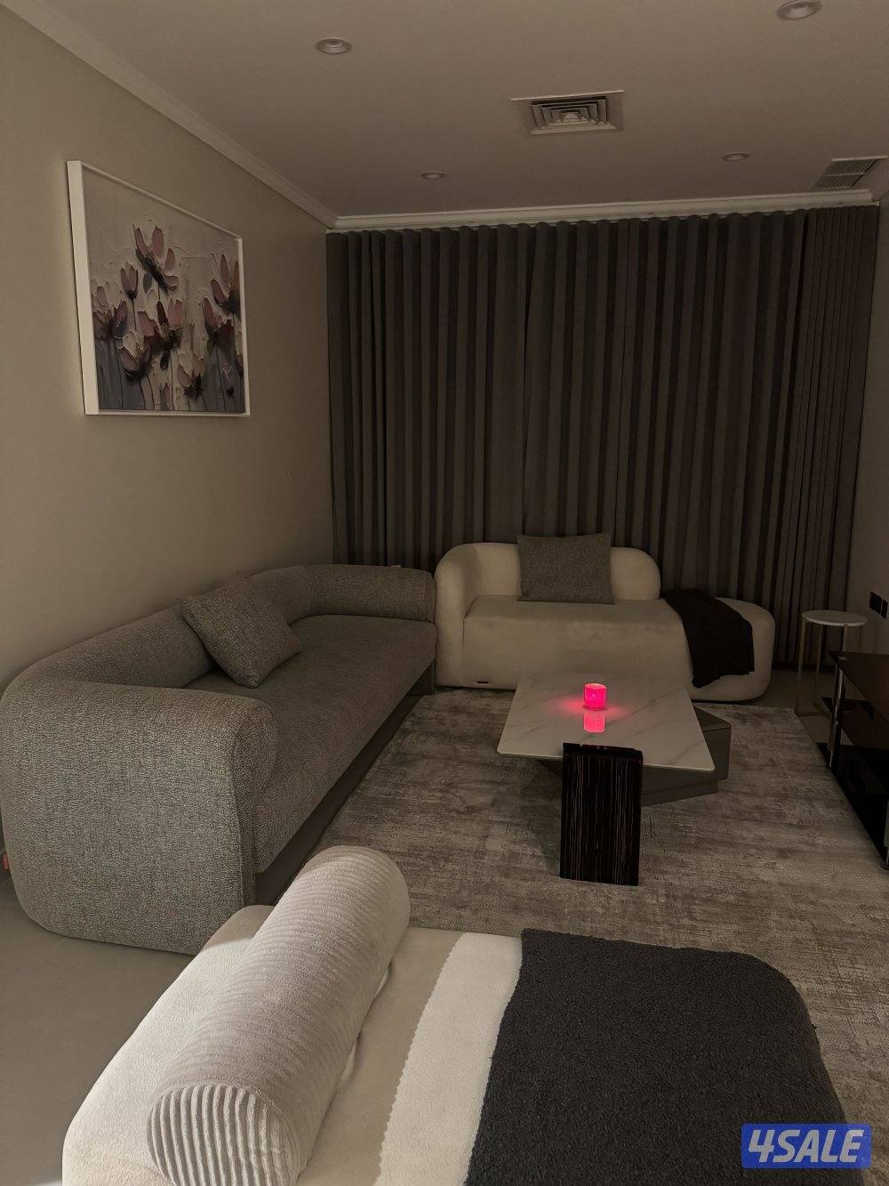 خلو شقة بمنتجع خاص على البحر في المنقف على الطريق الساحلي9