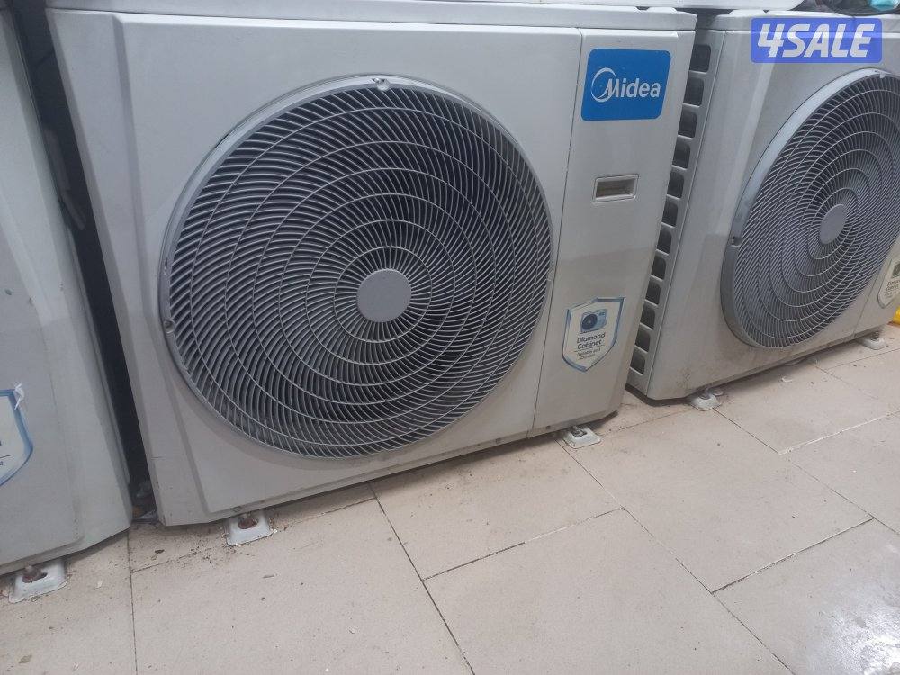 4 وحدات تكييف ميديا انفرتر 2طن موديل حديث سعر الوحدة 130 بحالة ممتازة3