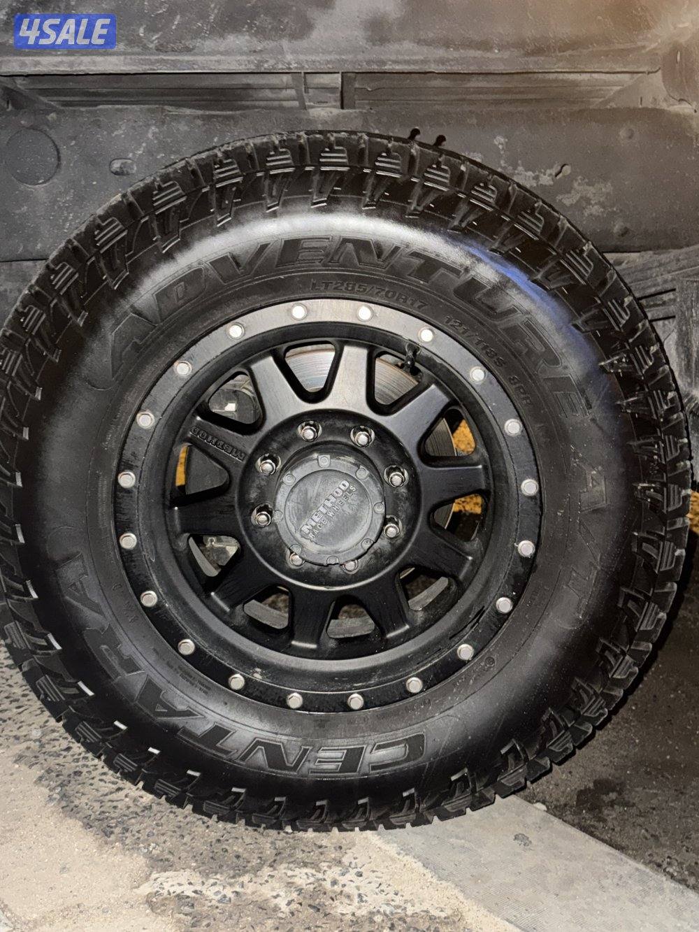 بيع او بدل رنقات ميثود مع رنقات ملكي 8 براغي2