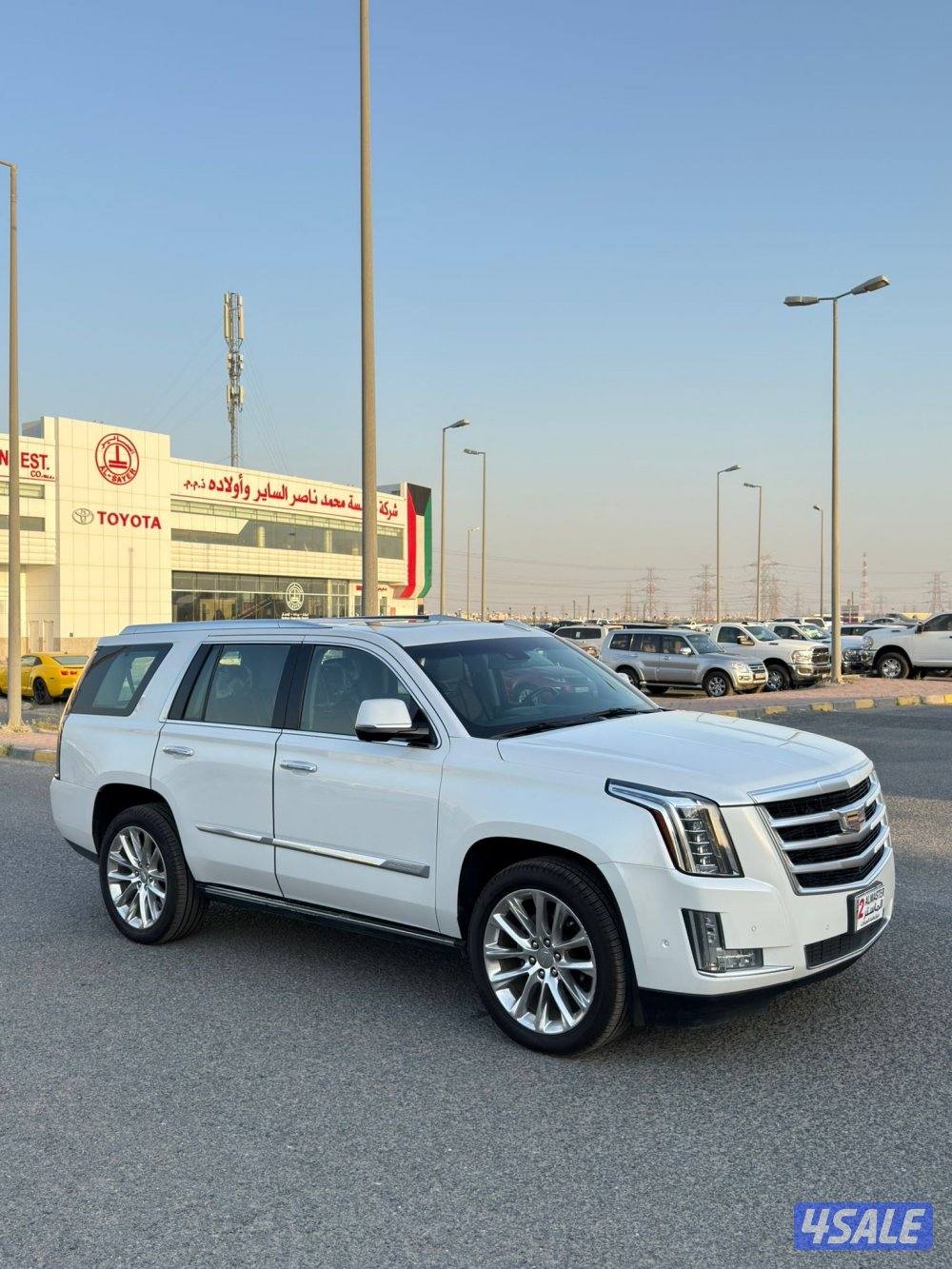 للبيع اسكاليد 2019 صبغ الوكاله عدا قطعه عداد 127 الف3