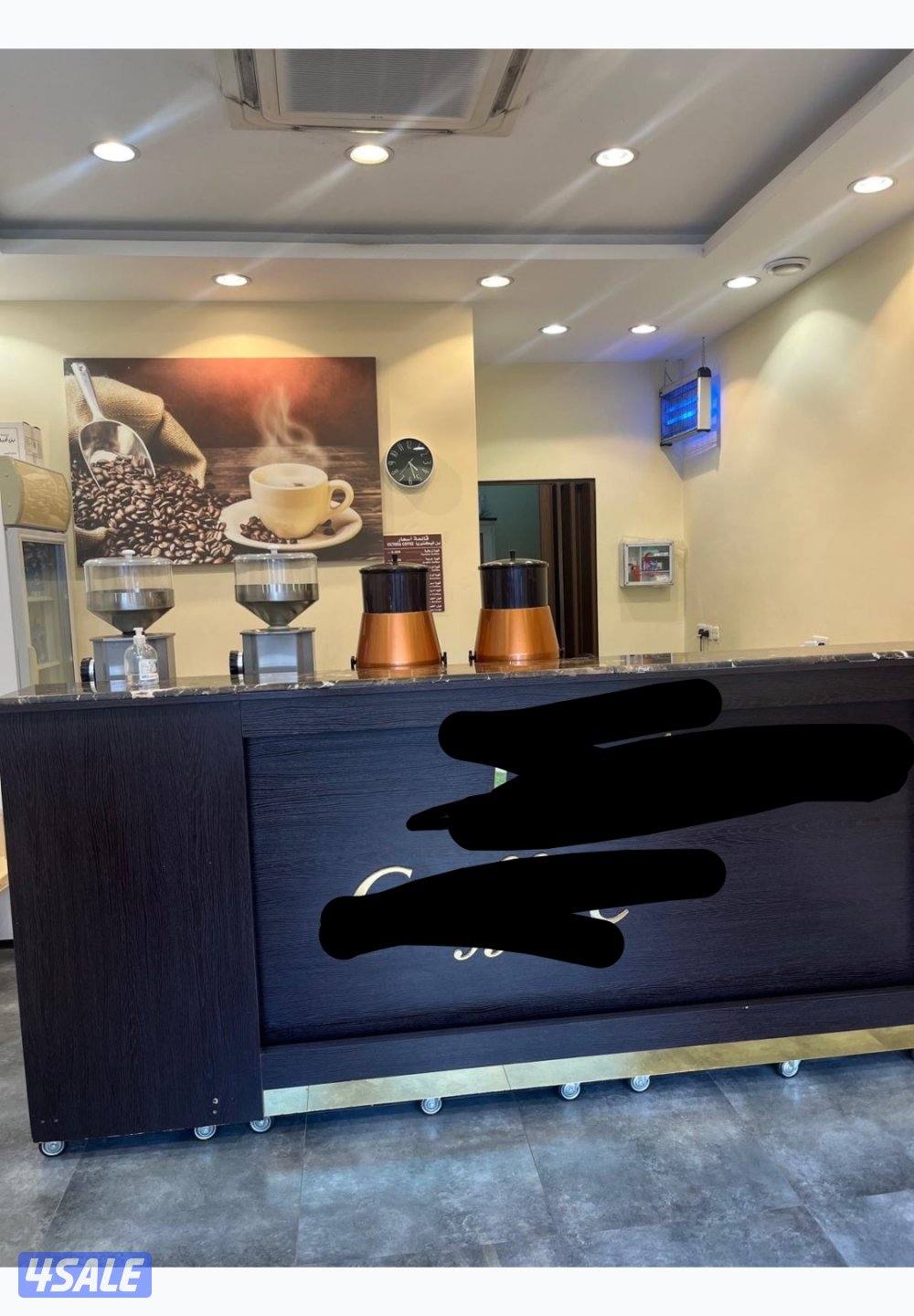 محمصة ومطحنة قهوة قائمة ومجهزة بالكامل للتناز.ل في السالمية0