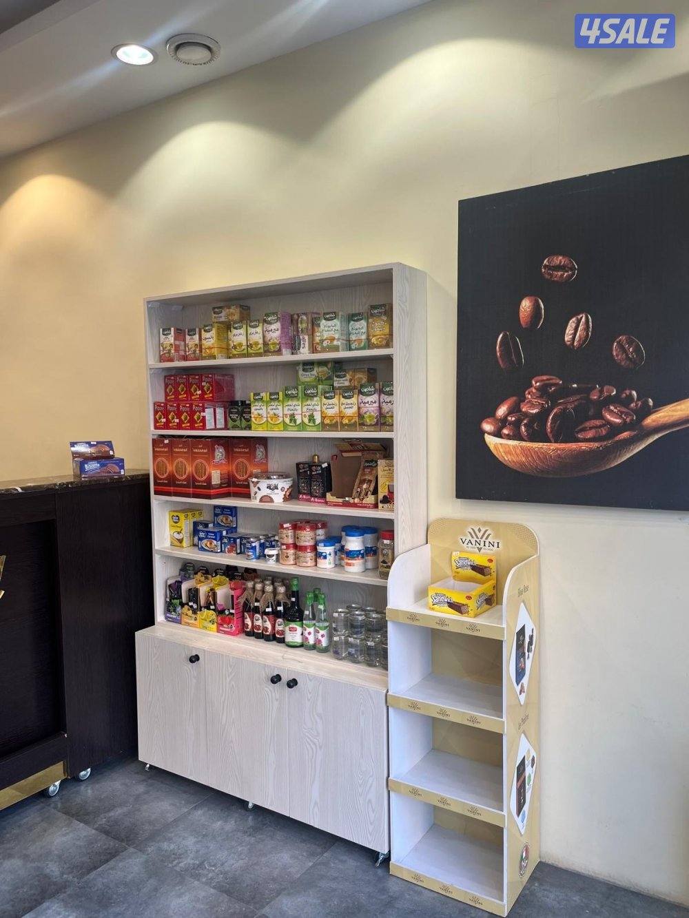 محمصة ومطحنة قهوة قائمة ومجهزة بالكامل للتناز.ل في السالمية1