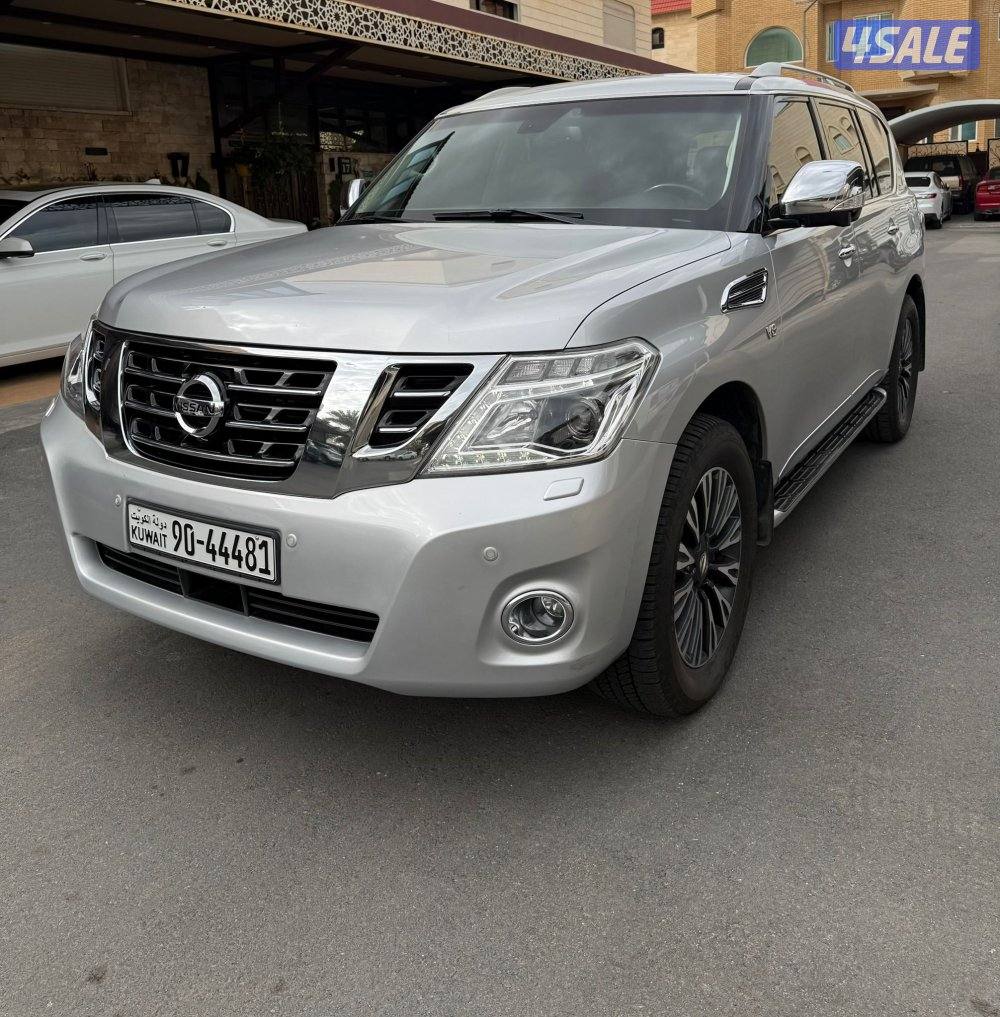 باترول ٢٠١٥ عداد ١٦٠ ألف شرط الفحص صبغ وكاله كامل مواصفات بلاتينيوم سي0