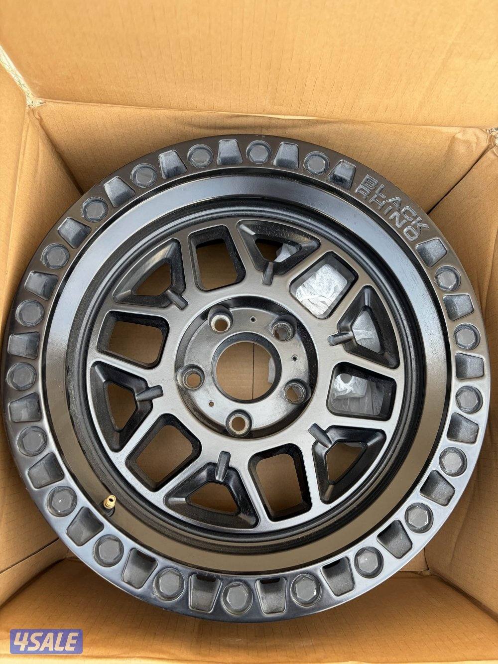 رنقات بلاك راينو *خمسة مع السبير* سلة رانقلر اصلية من الوكالة2