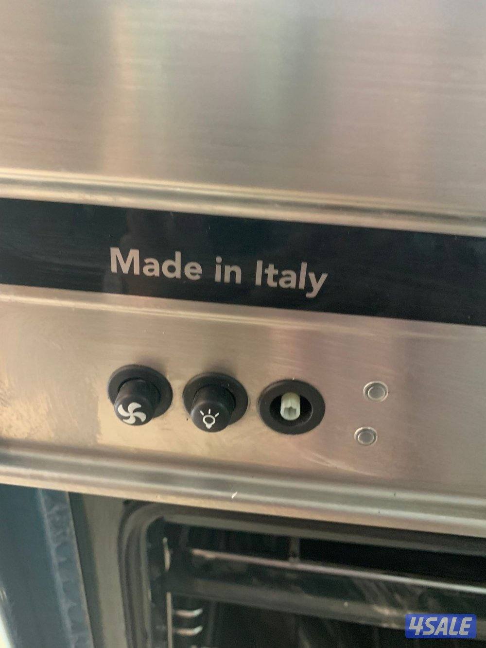 غاز طبخ فرن ماركة GlemGas صناعة ايطالية مقاس كبير مع ٥ شعلات1