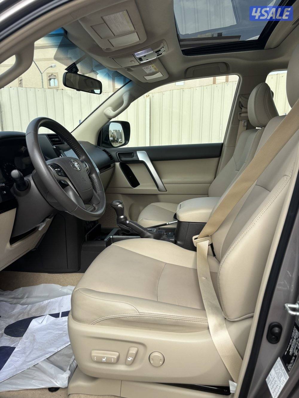 برادو 2022 الدرجه الاولى جلد وفتحه وشاشه صبغ الوكاله4