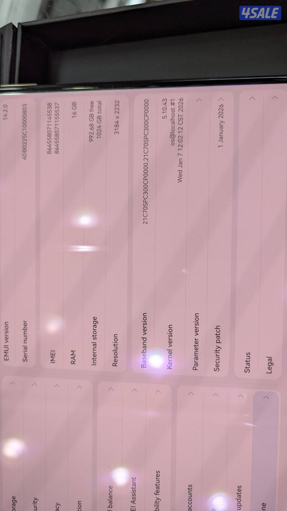 Huawei  mate XT ultimate design and 1TB Storage6