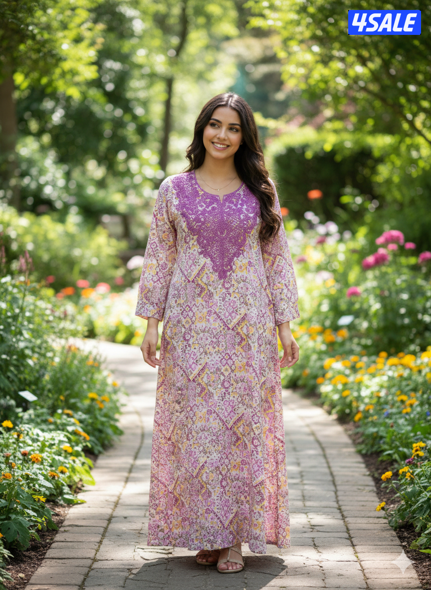 فستان قرقعان نسائى صناعه مصريه1