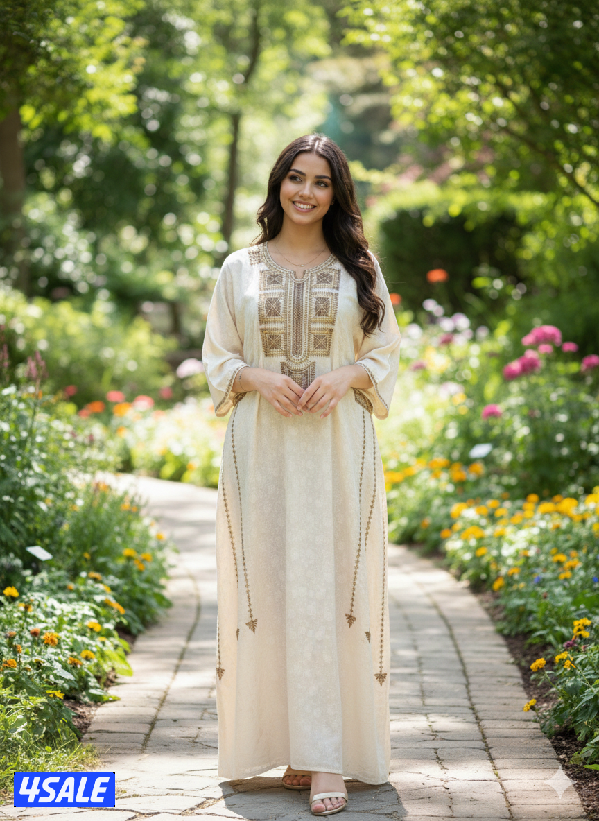 فستان قرقعان نسائى صناعه مصريه2