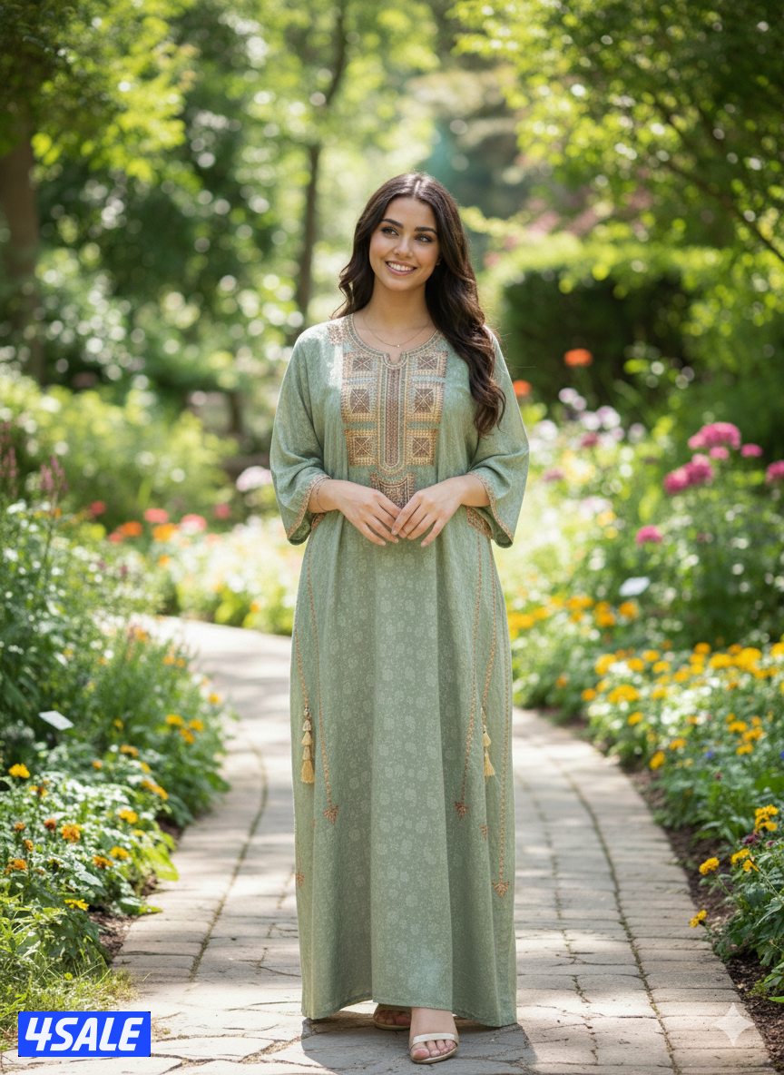 فستان قرقعان نسائى صناعه مصريه3