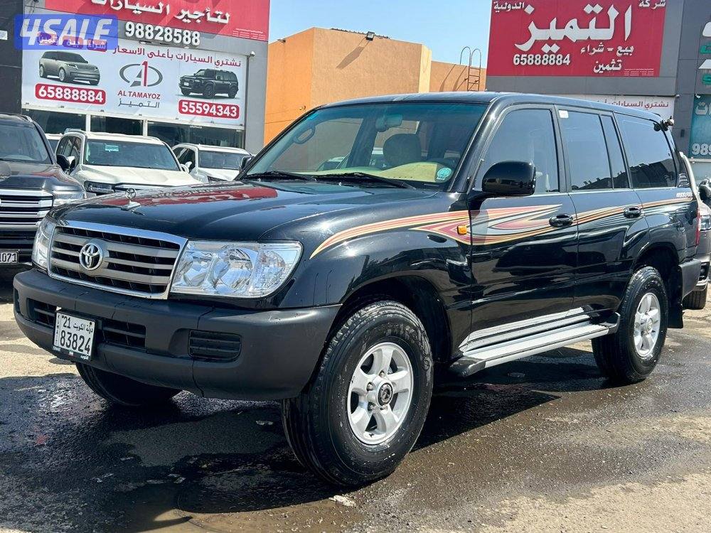 تويوتا لاند كروزر GX.R -V6 موديل 2003 ماشى 350.000 k.m  وارد الخليج .0