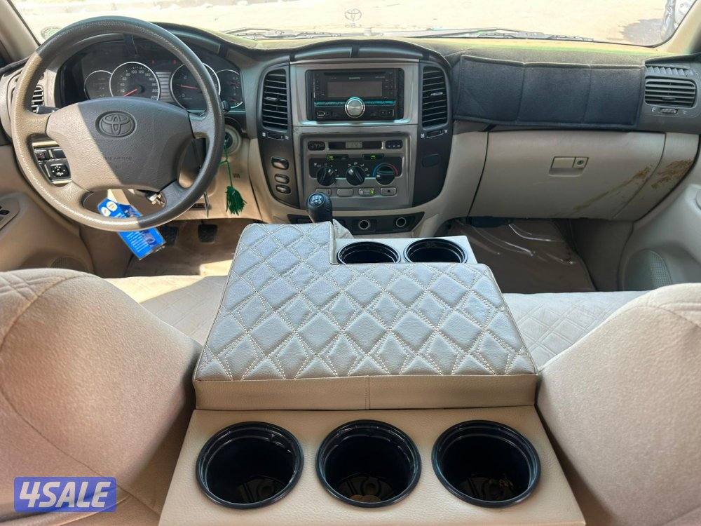 تويوتا لاند كروزر GX.R -V6 موديل 2003 ماشى 350.000 k.m  وارد الخليج .4