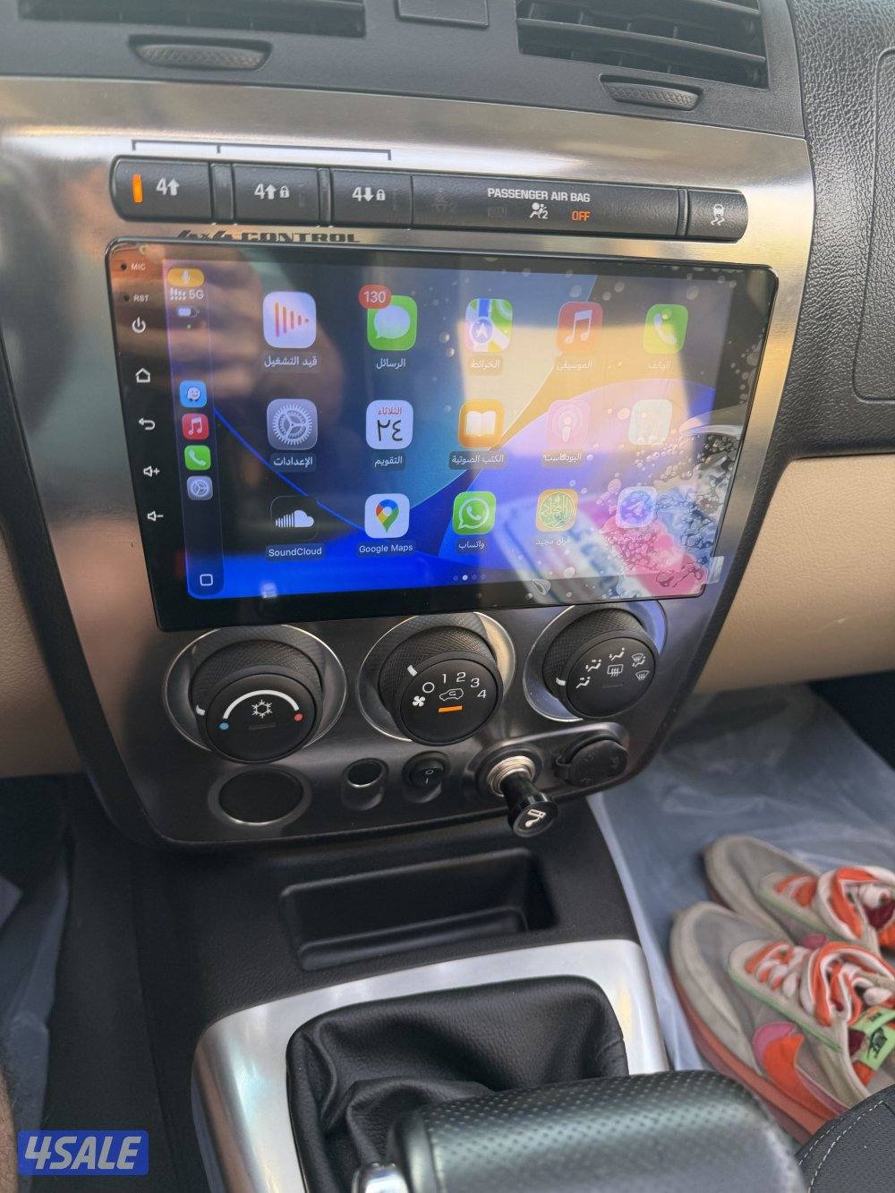 سلام عليكم للبيع همر H3 مفحوص وجاهز للجادين فقط9