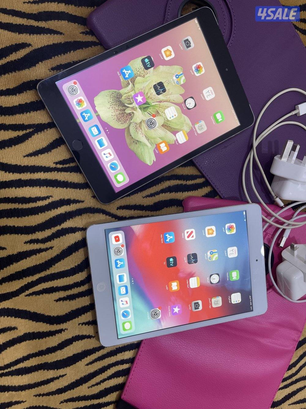 ايبادين ابل ميني 3 خط وميني 2نظاف 64 قيقا و16 قيقا مع الاغراض كامله0