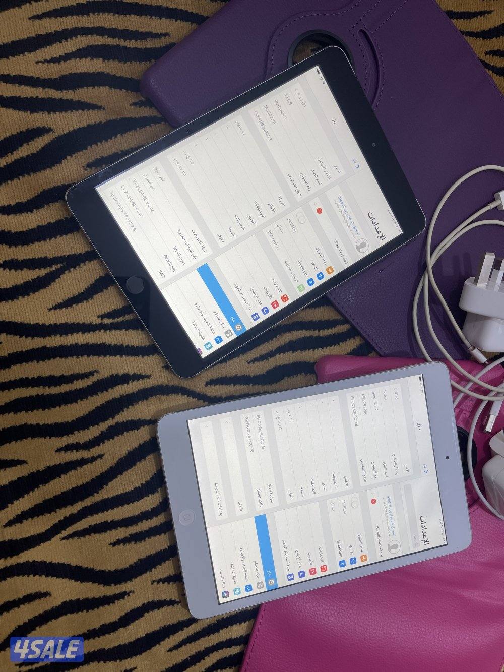 ايبادين ابل ميني 3 خط وميني 2نظاف 64 قيقا و16 قيقا مع الاغراض كامله2