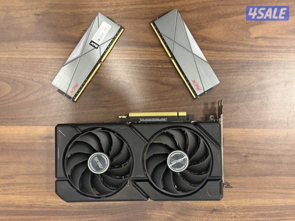 ASUS GeForce RTX 4060 DLSS3 8GB + DDR4 RAM 2x8GB RAM (Good condition)0