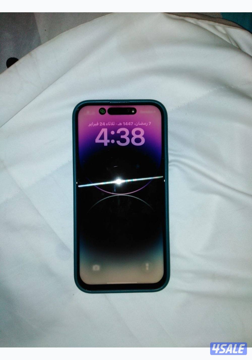 للبيع برو ماكس 14 اللون عنابي 256 GB0