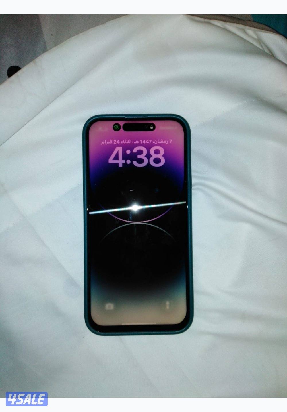 للبيع برو ماكس 14 اللون عنابي 256 GB1