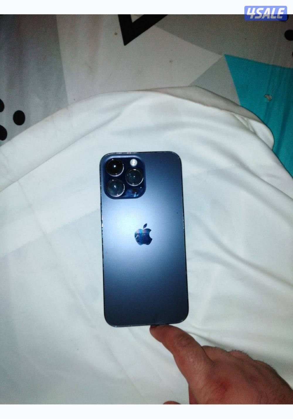 للبيع برو ماكس 14 اللون عنابي 256 GB3