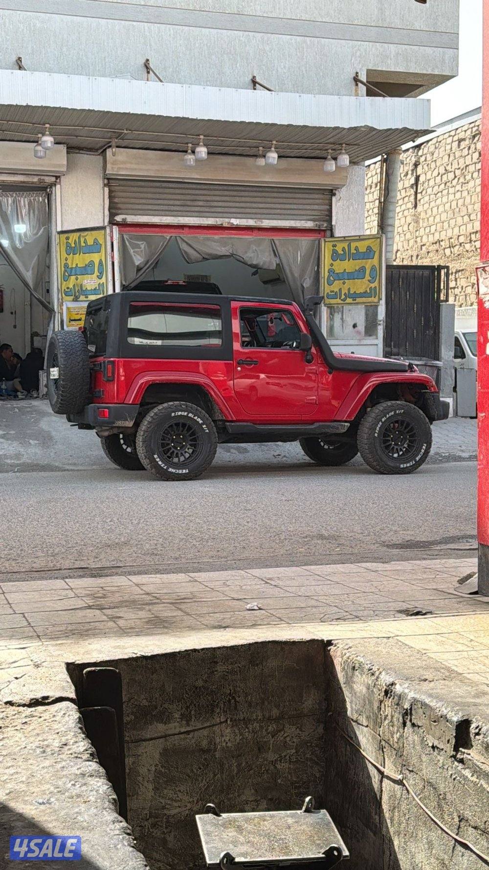 للبيع او للبدل رانجلر صحارى قير عادي3