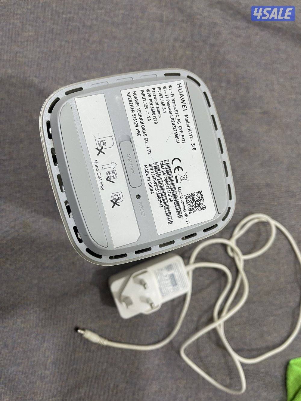 راوتر هواوي برو فايف جي 5g سريع وقوي مع الشحن الاصلي0