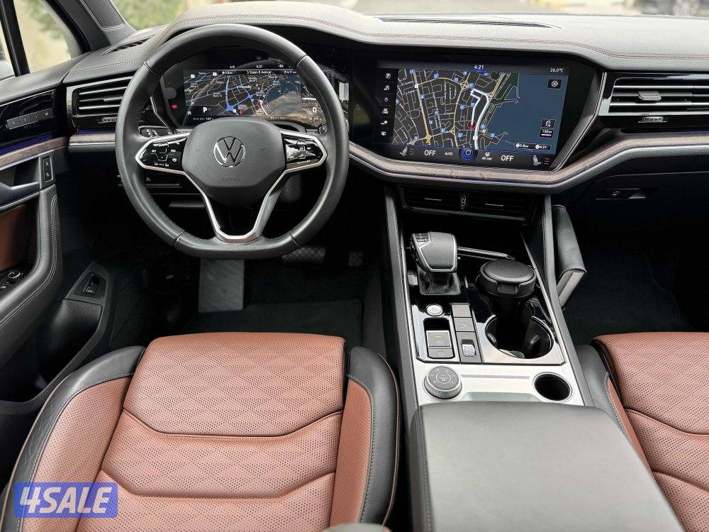 فولكس واجن طوارق موديل 2023 عداد 18 الدرجة الأولى بهبهاني صبغ وكالة8