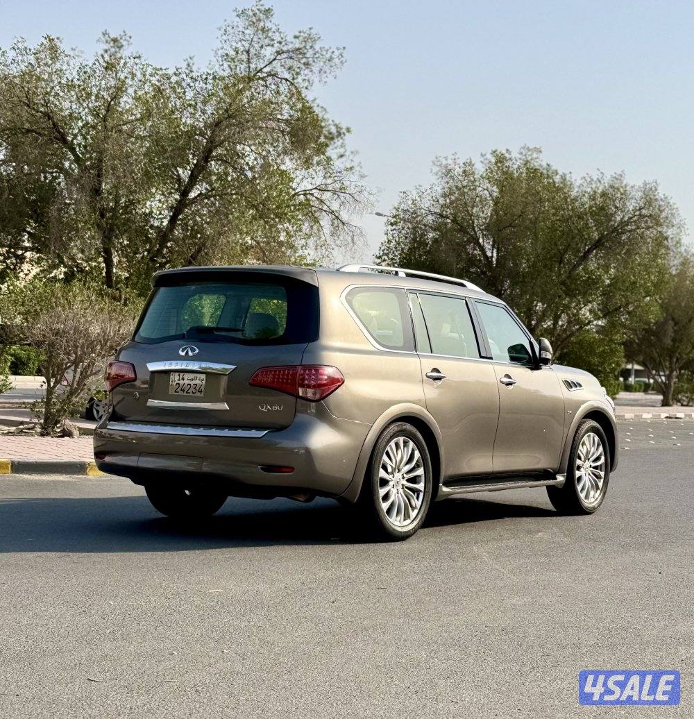 QX80 صبغ الوكالة 20162