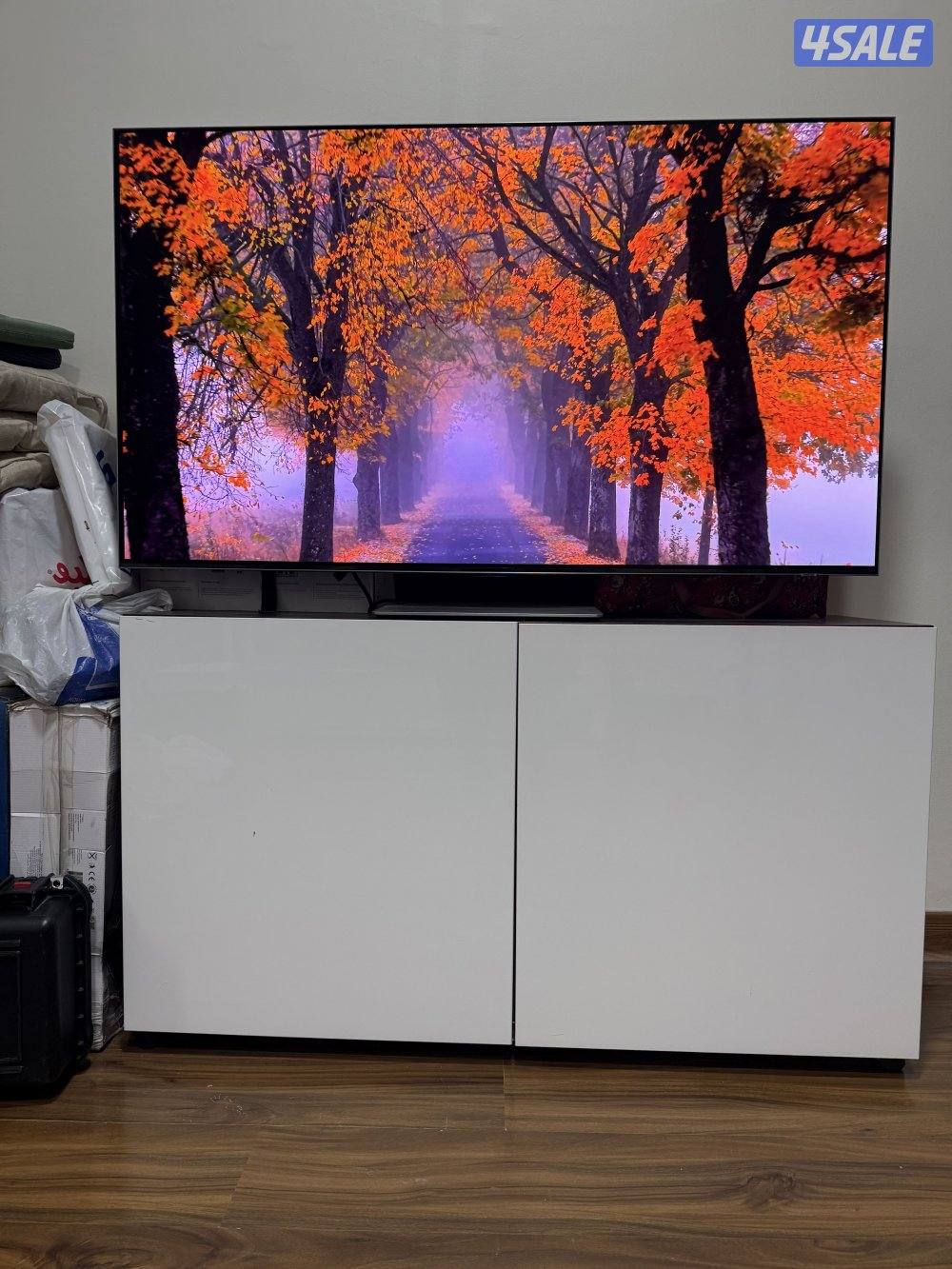 Samsung OLED 55 with IKEA Table5