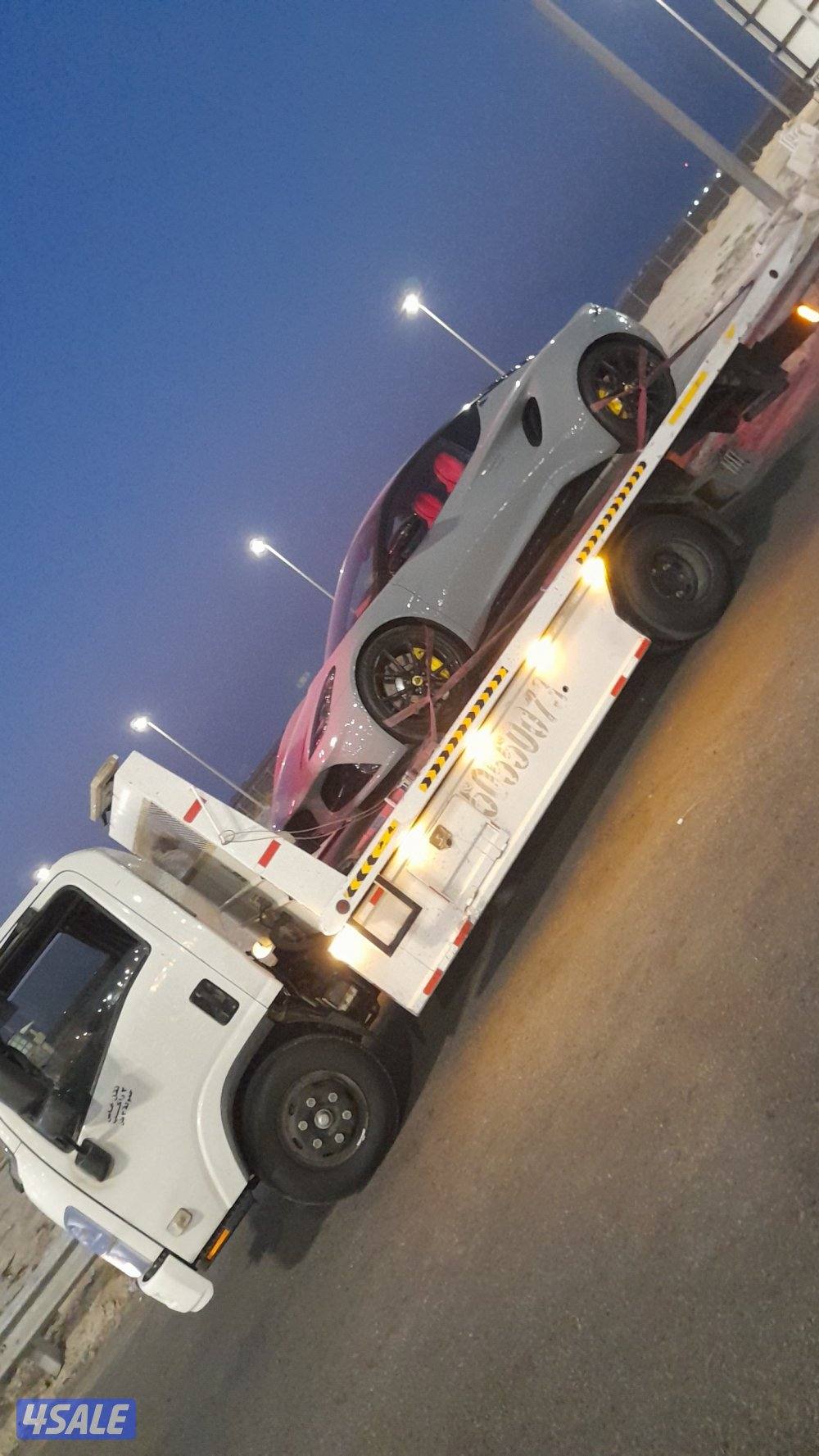 سطحه هودرليك لشحن وتصدير السيارات الي جميع دول الخليج سعوديه قطرالبحري5