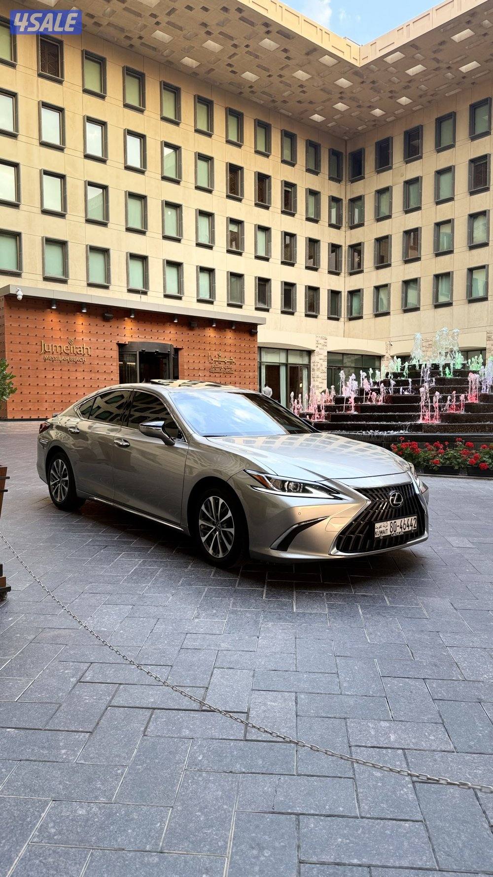 لكزس ES صبغ وكاله وشرط الفحص بالكامل1