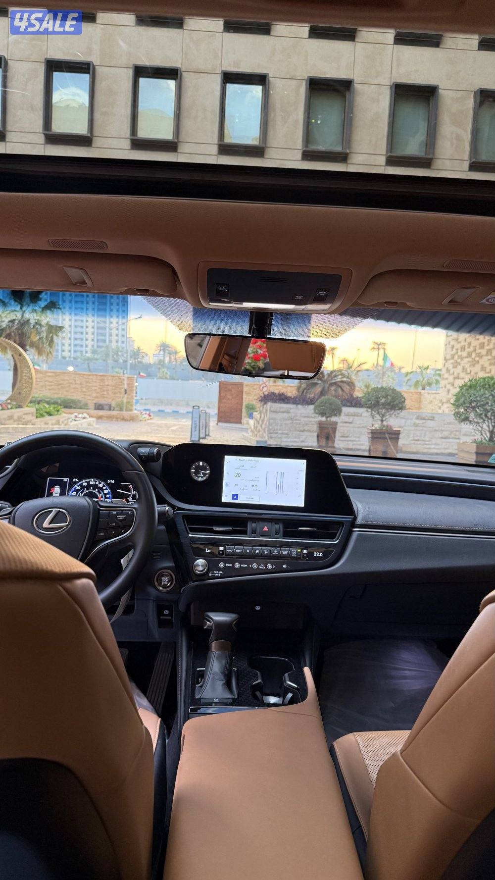 لكزس ES صبغ وكاله وشرط الفحص بالكامل4