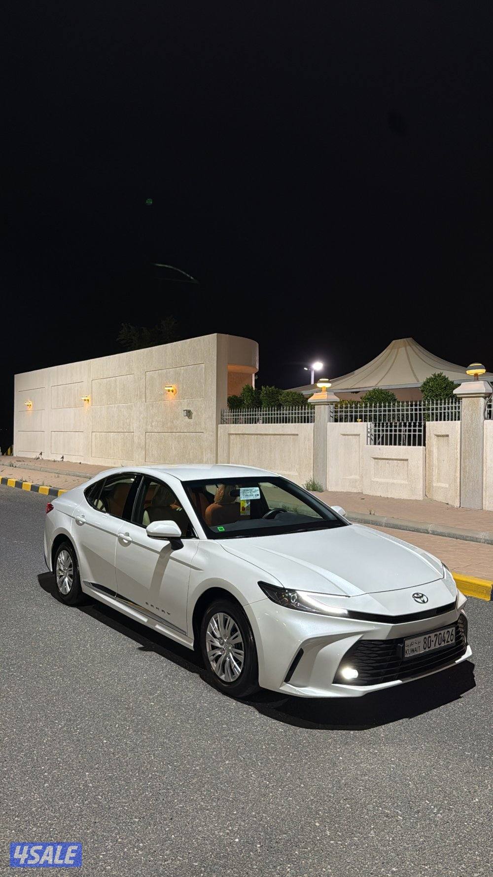 كامري ٢٠٢٥ شرط الفحص بالكامل صبغ وكاله عداد ٣٨0