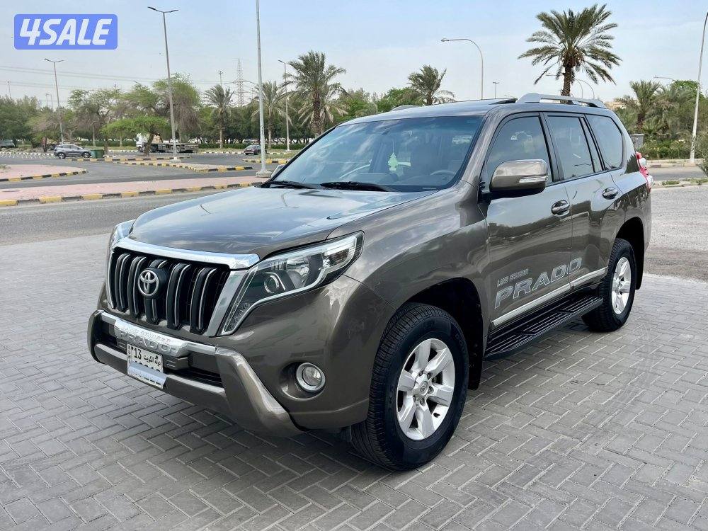 للبيع تويوتا برادو TXL 2015 فل اوبشن شرط الفحص بالكامل1