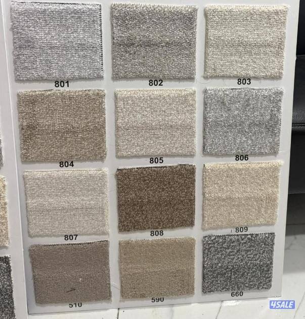 سجاد قص ساده ومشجر سميك وخفيف مساند ظهر بغلي وسعودي نكشات حفر يدوي9