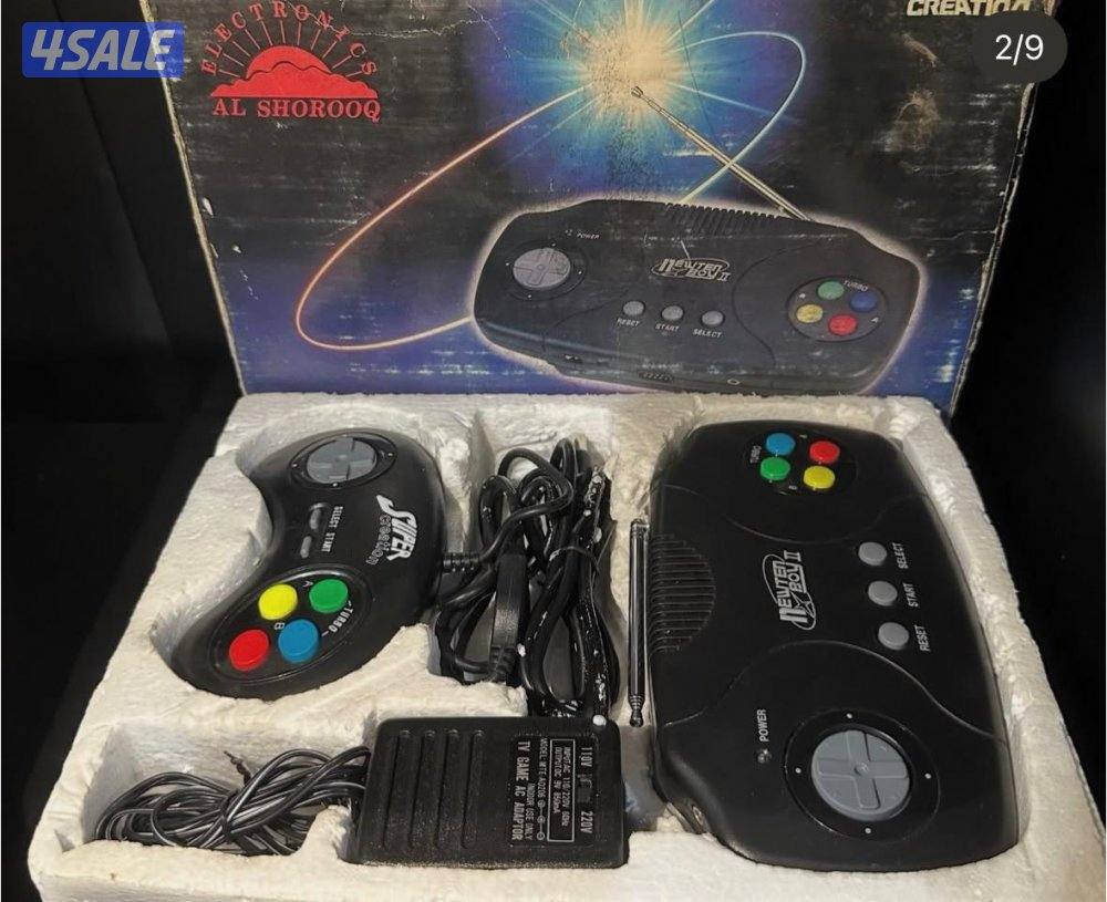 للبيع شاشه ناشيونال وشاشه PVM وسيغا ونينتيندو وألعاب وي وألعاب سوني ٢5