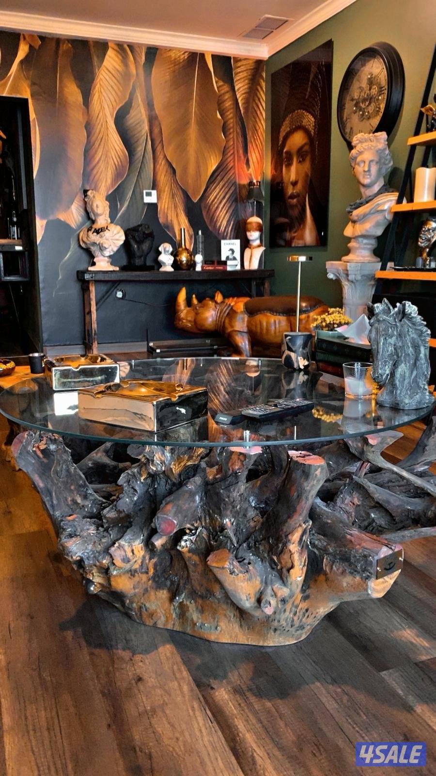 طاولة خشب طبيعي1