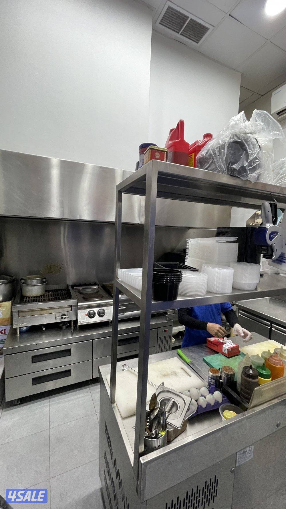 مطعم وجبات صحية للبيع5