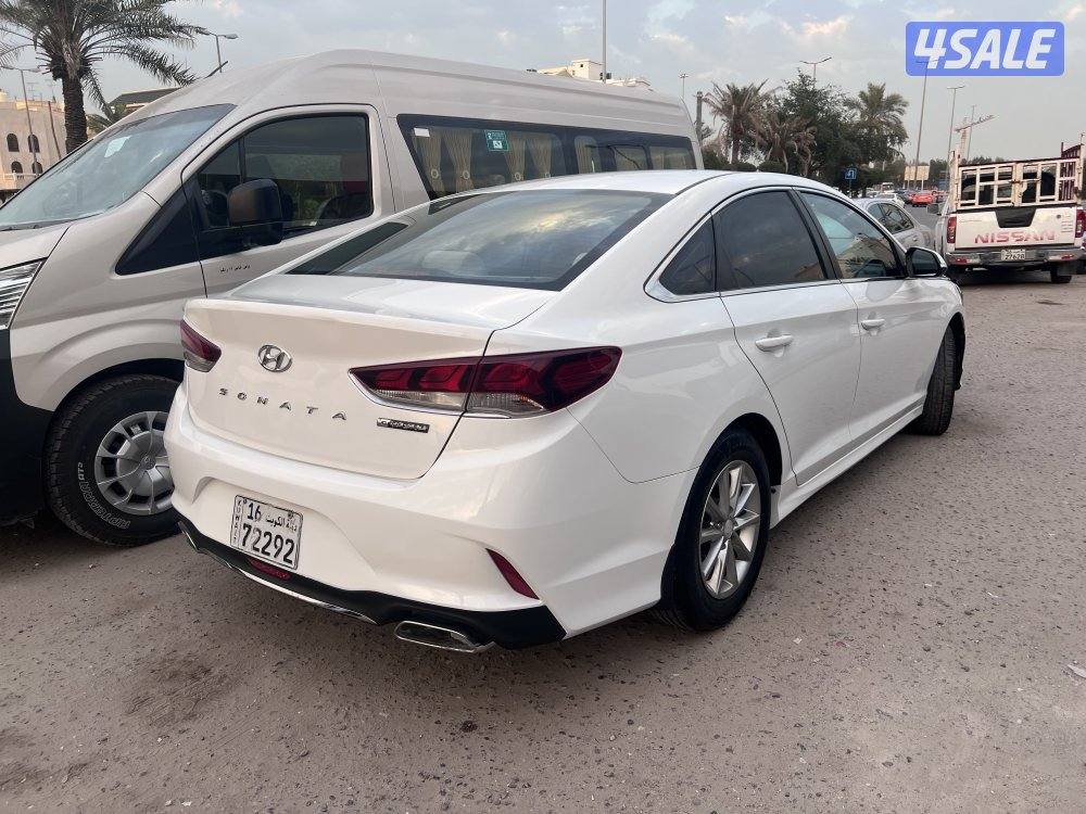 هونداي سوناتا 2018 شرط الفحص جير ماكينه شاصي ممشى 149 الف0